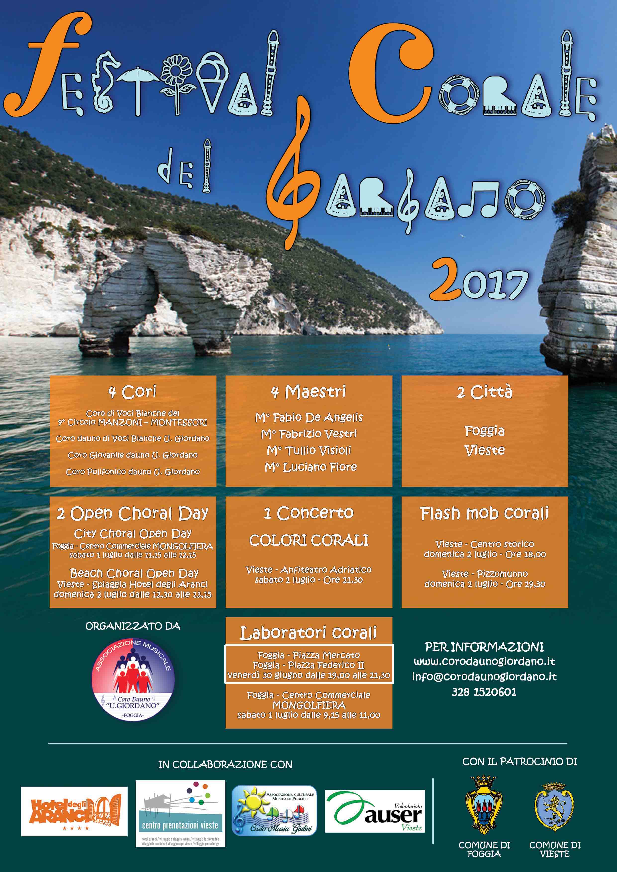 FESTIVAL CORALE DEL GARGANO 2017 - Laboratorio Corale Piazza Mercato