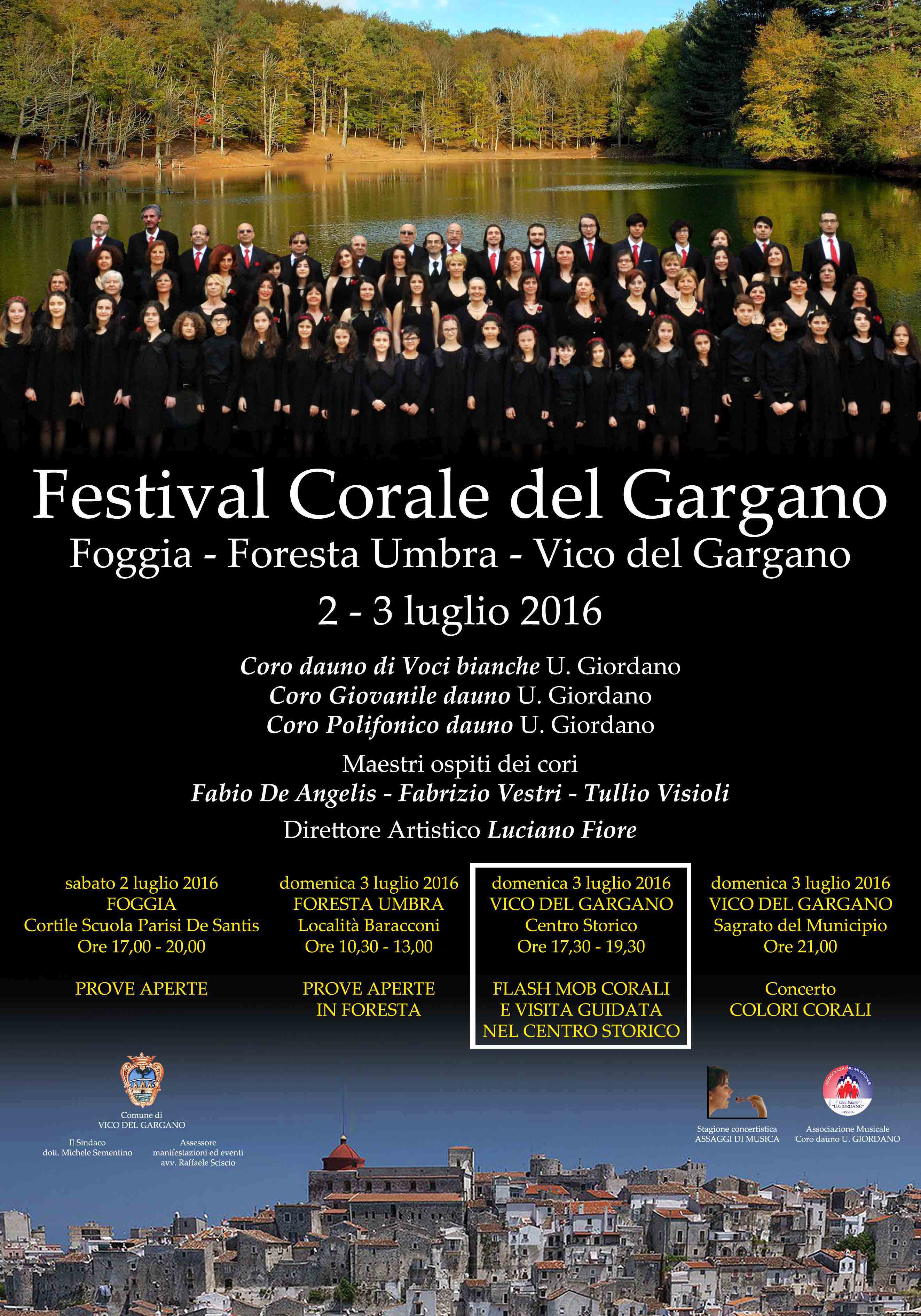 Festival corale del gargano 2016 – Flash mob corali