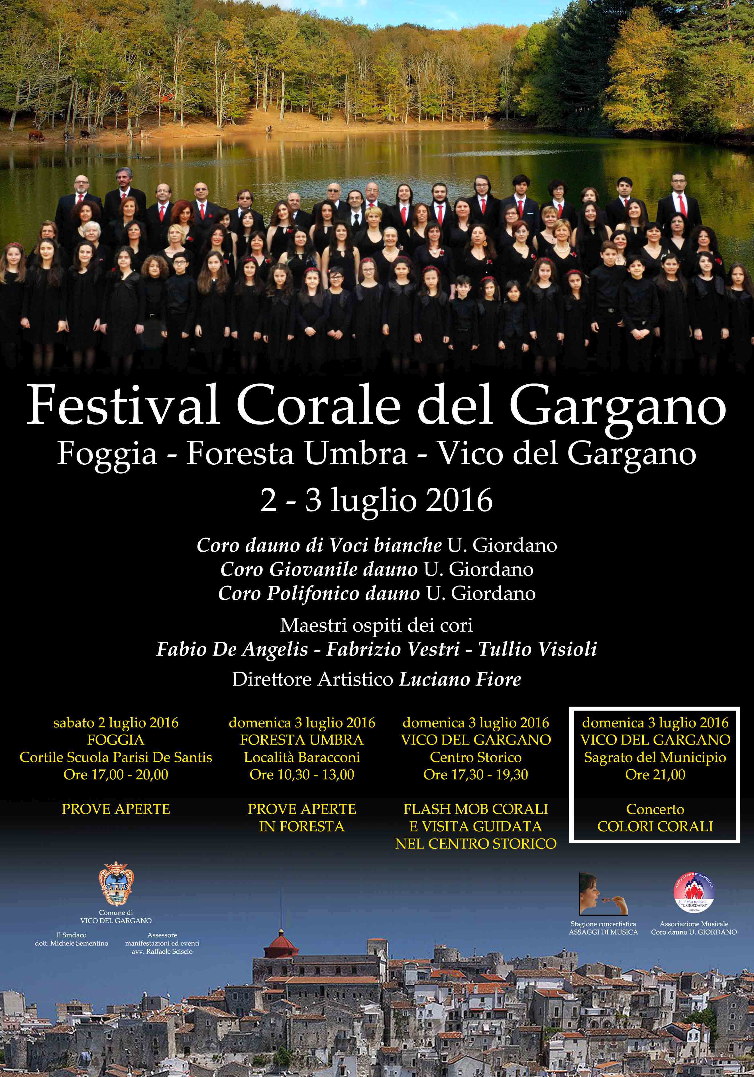 Festival corale del gargano 2016 – Concerto Colori corali