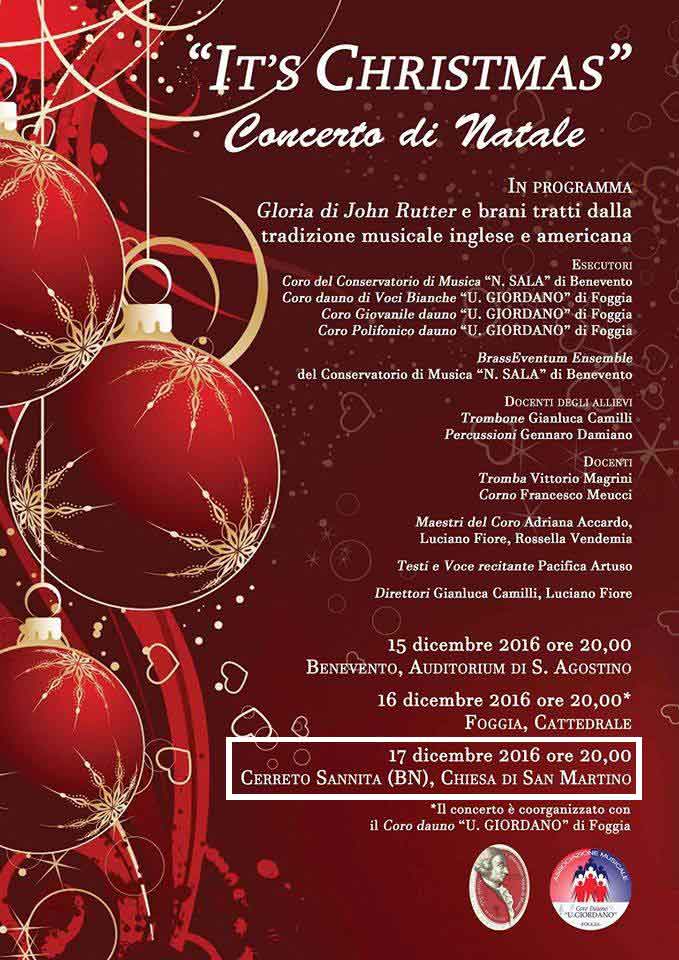 IT'S CHRISTMAS 2016 - 3° Concerto