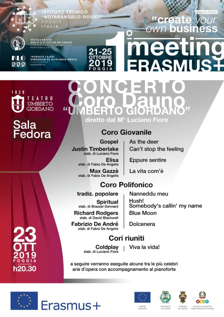 Concerto per Erasmus+